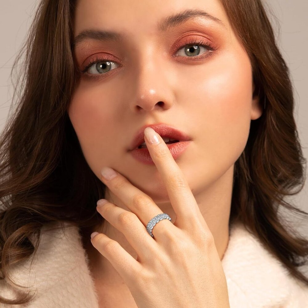 Handcrafted 925 Sterling Silver Stackable Rings W… - image 5